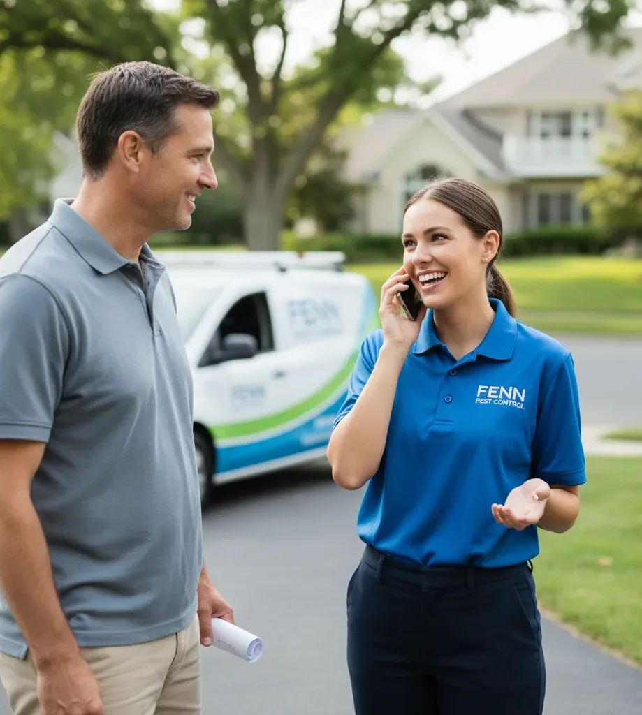 Fenn Pest Control customer support in Pittsford